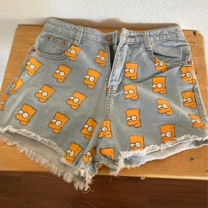 Bart Simpson shorts